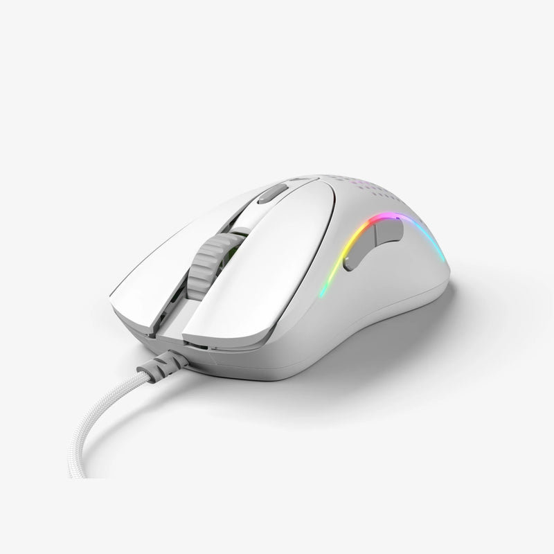 Glorious Model D 2 Wired Optical RGB Gaming Mouse - White Glorious Model D 2 Wired Optical RGB Gaming Mouse - White